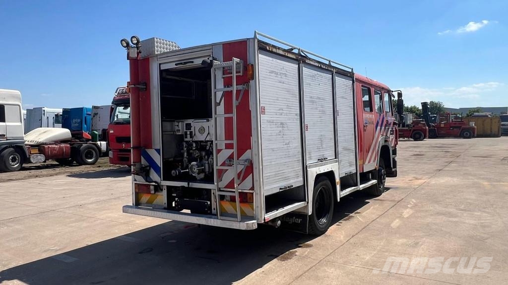 DAF 1700 ATI (FIRETRUCK / 60.000 KM / MANUAL PUMP / PO Brandbilar