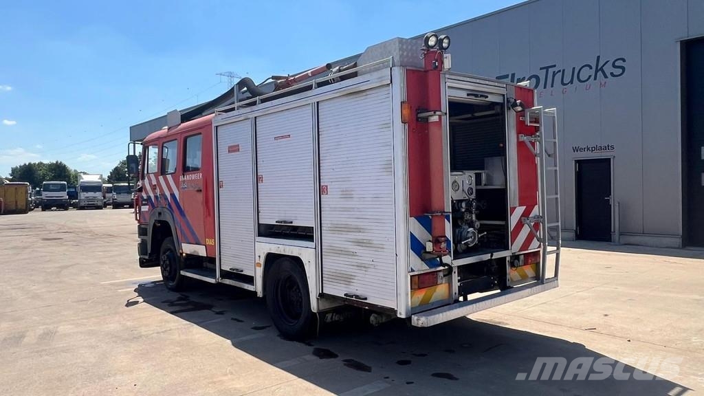 DAF 1700 ATI (FIRETRUCK / 60.000 KM / MANUAL PUMP / PO Brandbilar