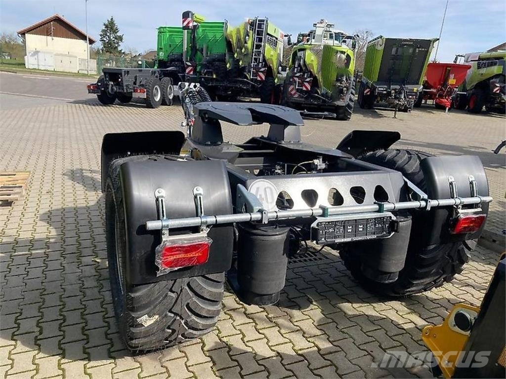 Annaburger DTS 12B.00 Dollyachse mit Jost Sattelkupplung Altri rimorchi