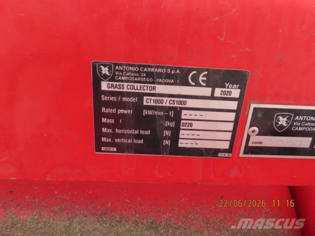 Antonio Carraro TTR 4400 HST II traktor + tartozékok Трактори