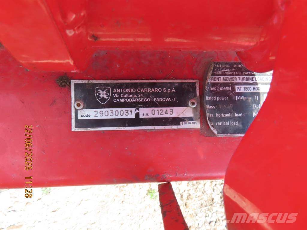 Antonio Carraro TTR 4400 HST II traktor + tartozékok Трактори