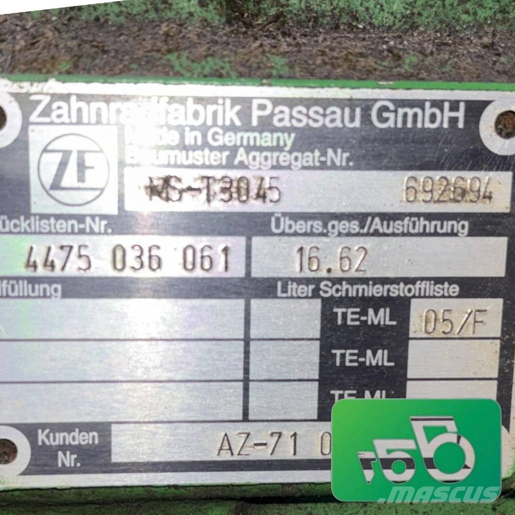 John Deere 3420 Parts Chassis and suspension