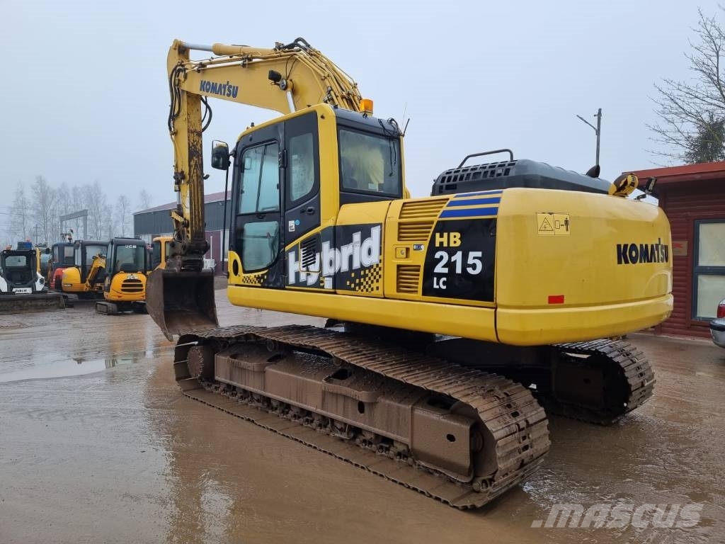 Komatsu HB 215 Hybrid حفارات زحافة