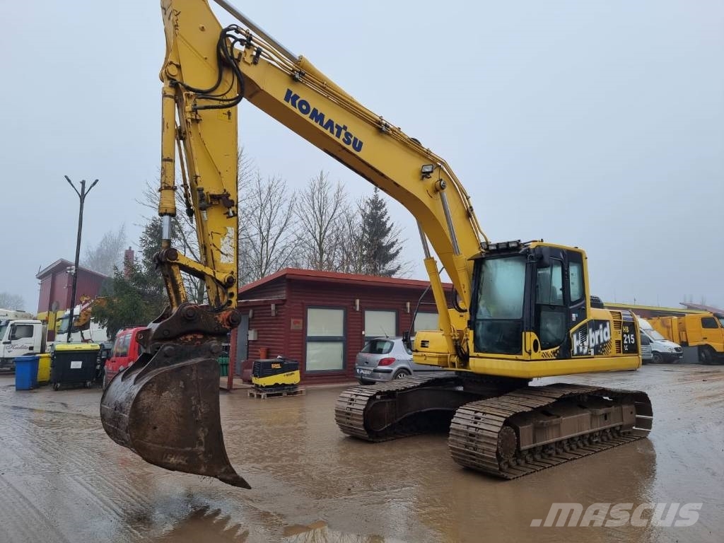 Komatsu HB 215 Hybrid حفارات زحافة