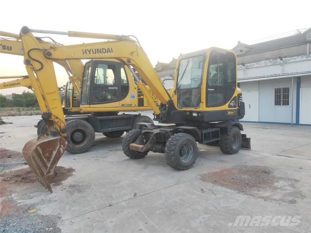 Hyundai R60W-7 Excavadoras de ruedas