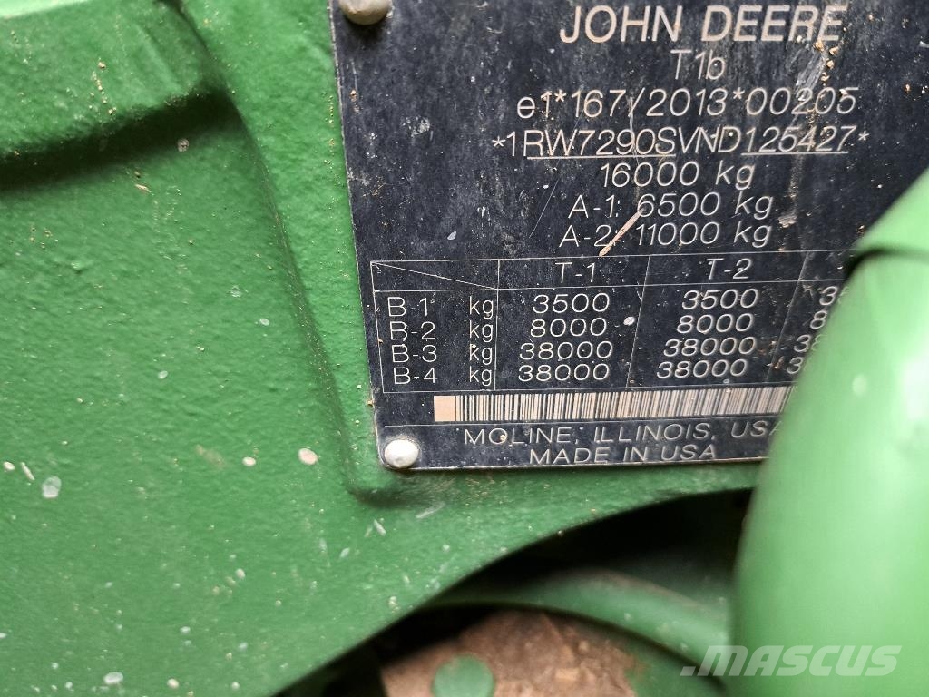 John Deere 7R 290 Traktori