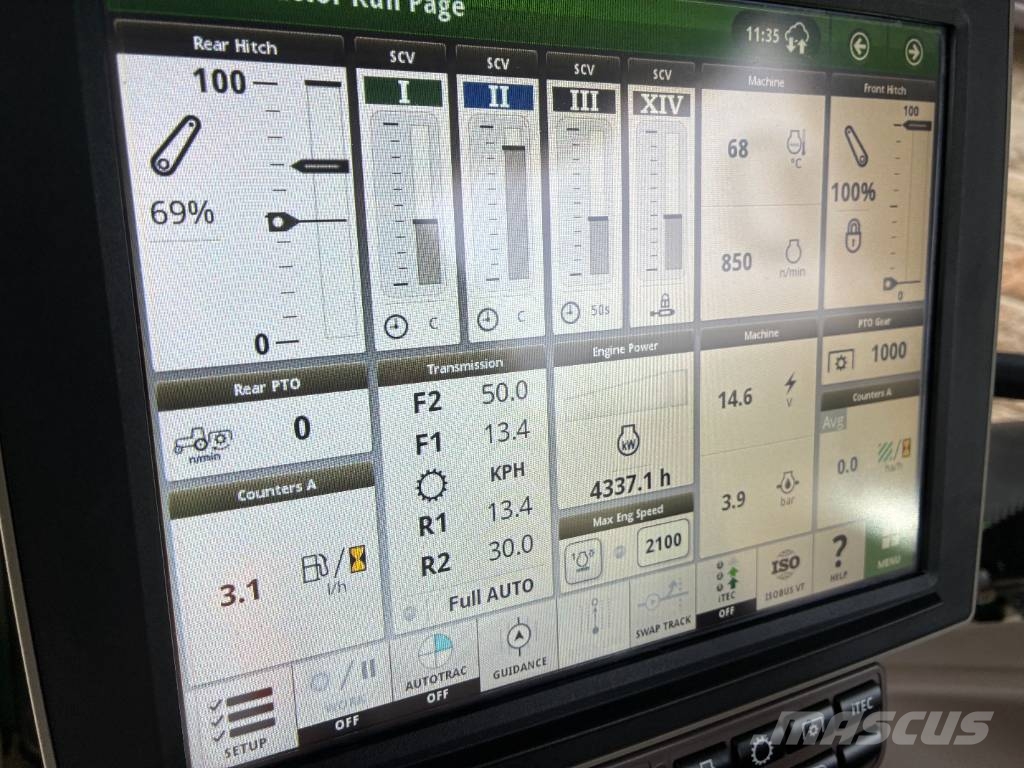 John Deere 6195R Traktorok