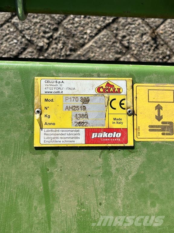 Celli Pioneer 170 ماكينات وملحقات زراعة أخرى