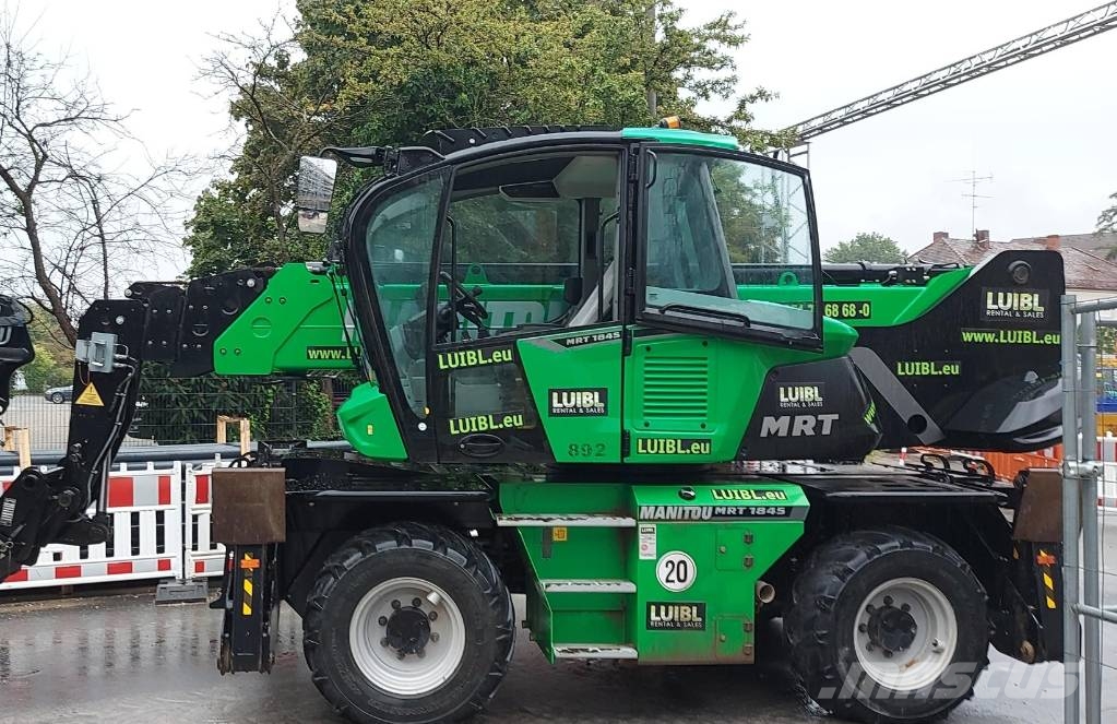 Manitou MRT 1845, A/C like 1840, rotating telehandler 18m Teleskoplader
