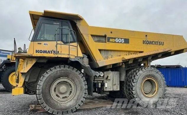 Komatsu HD 605-7E0 Άκαμπτα Dumper με ανατρεπόμενο κάδο