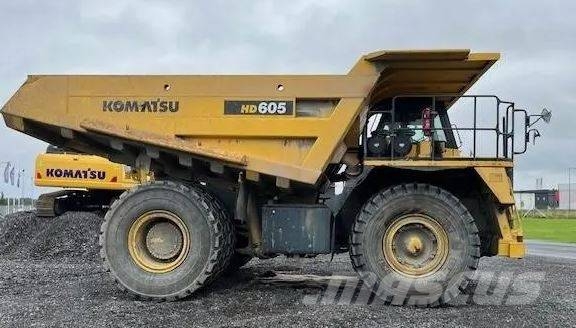 Komatsu HD 605-7E0 Άκαμπτα Dumper με ανατρεπόμενο κάδο
