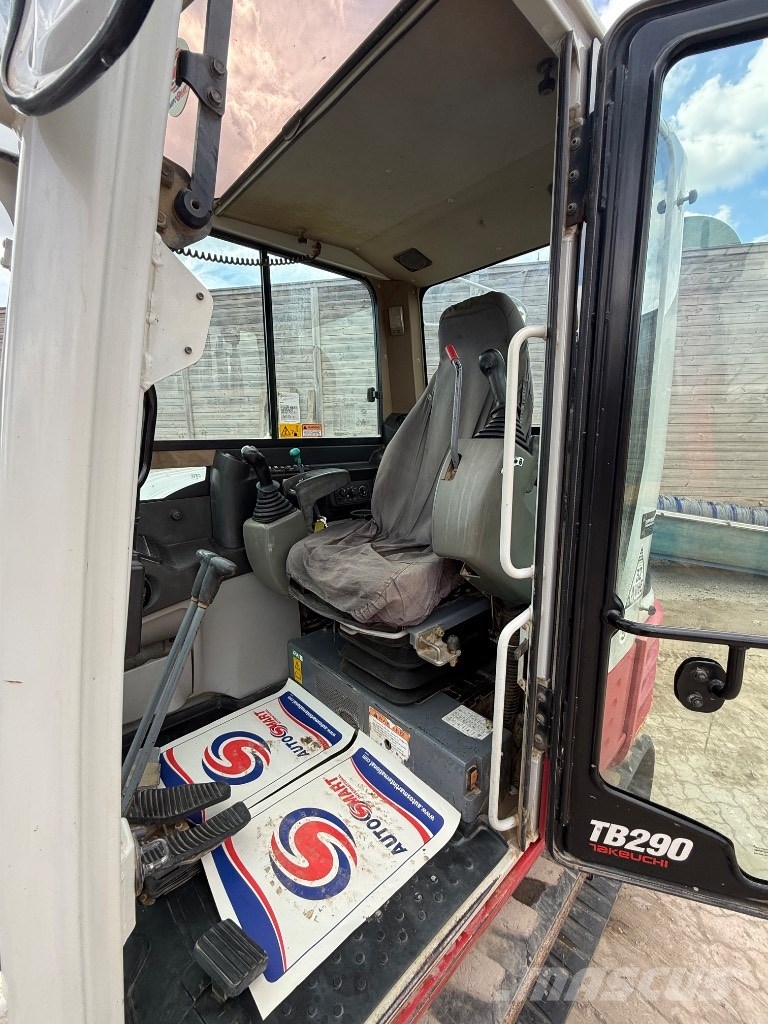 Takeuchi TB 290 حفارات وسط 7 طن - 12 طن
