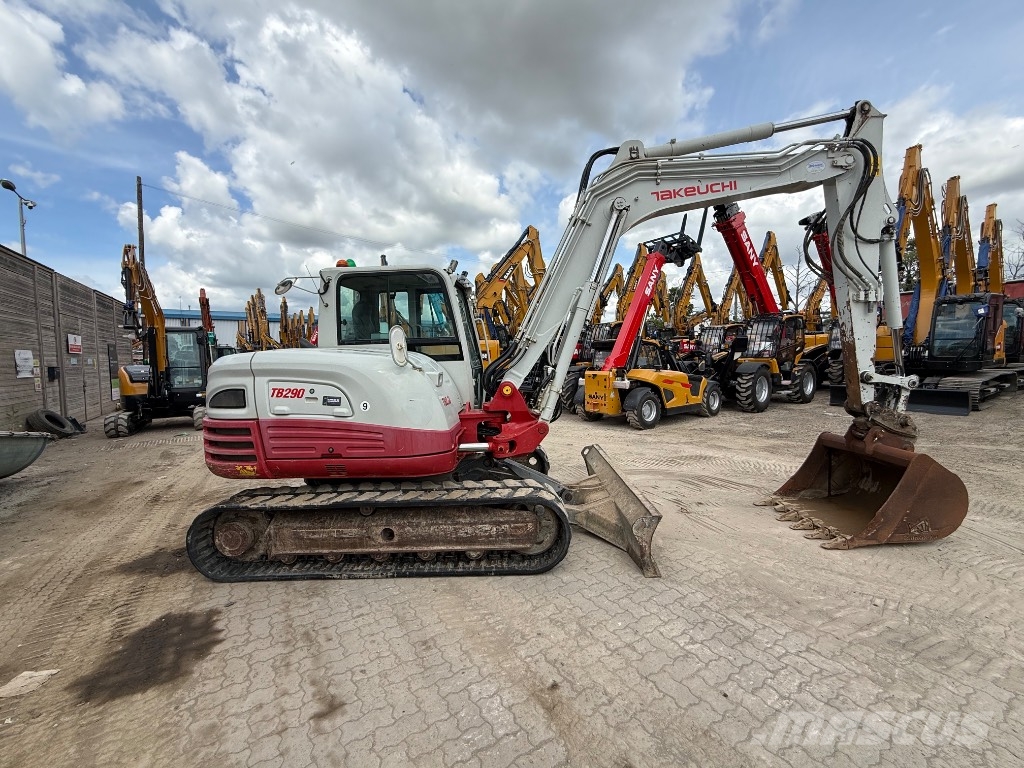 Takeuchi TB 290 حفارات وسط 7 طن - 12 طن