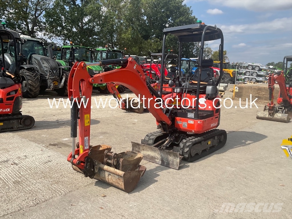 Kubota U 17-3 Minigraafmachines < 7t
