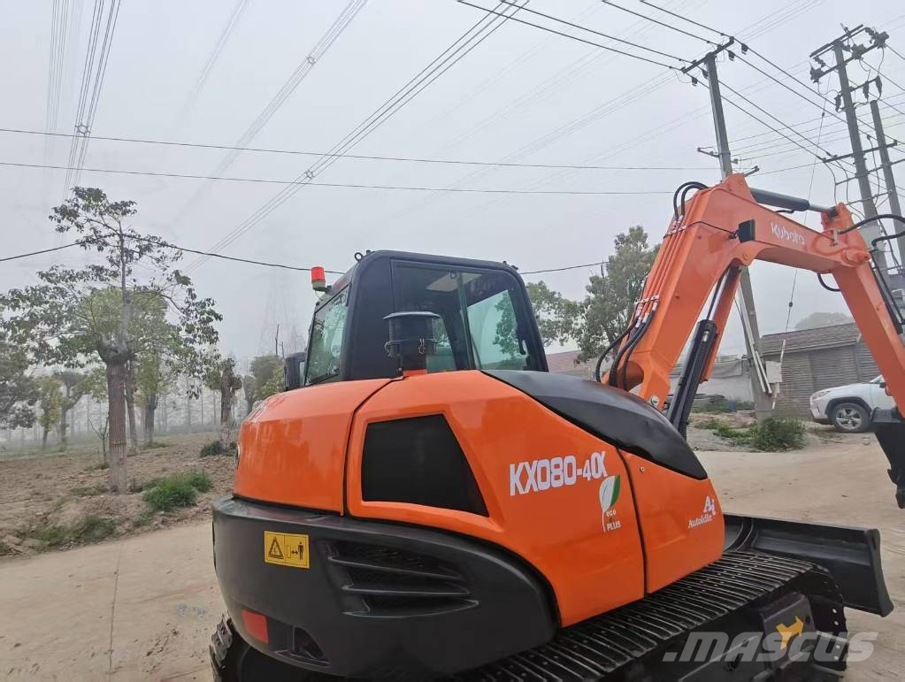 Kubota KX080 Minigravere <7t