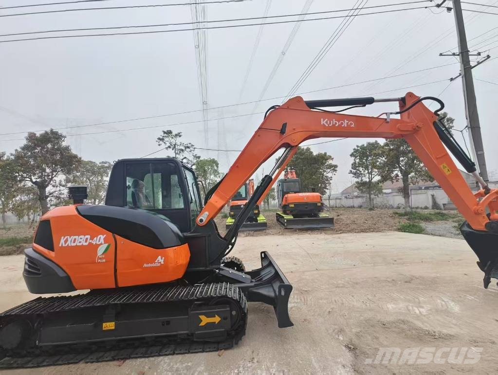 Kubota KX080 Minigravere <7t
