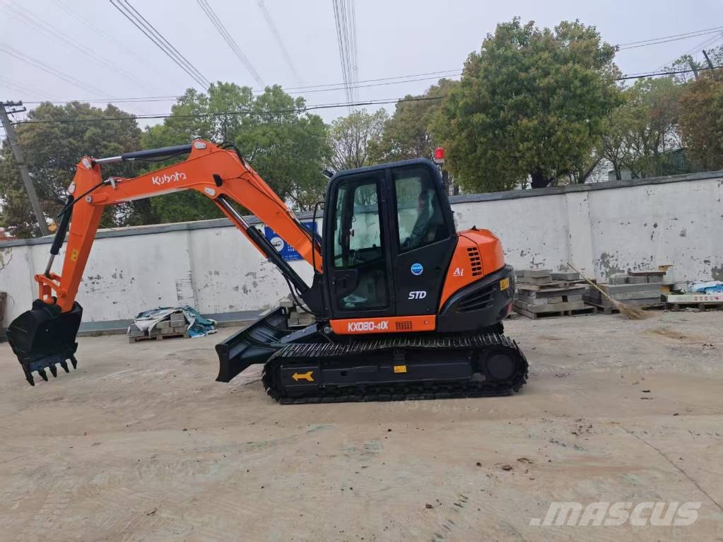 Kubota KX080 Minigravere <7t
