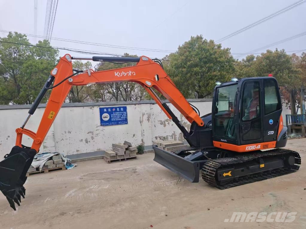 Kubota KX080 Minigravere <7t