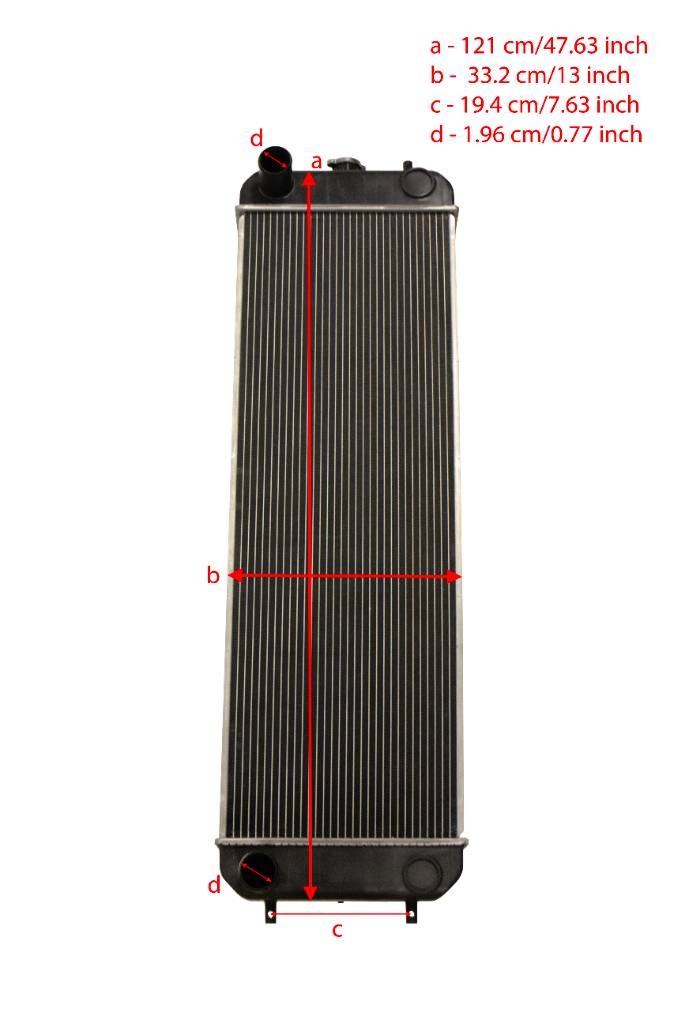 Hitachi Water Radiator 4650352 4693832 Y232111001 4625641 Radiatoren
