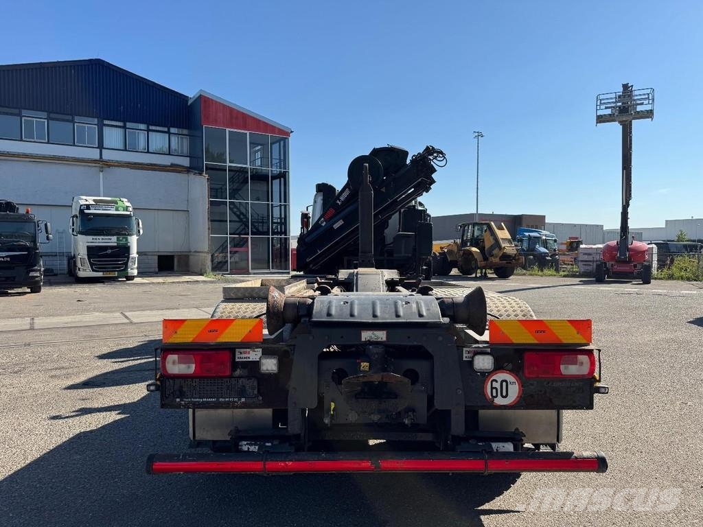 DAF CF 400 8X4 EURO 6 + HIAB X-HIDUO 256EP-4 + REMOTE Hákový nosič kontejnerů