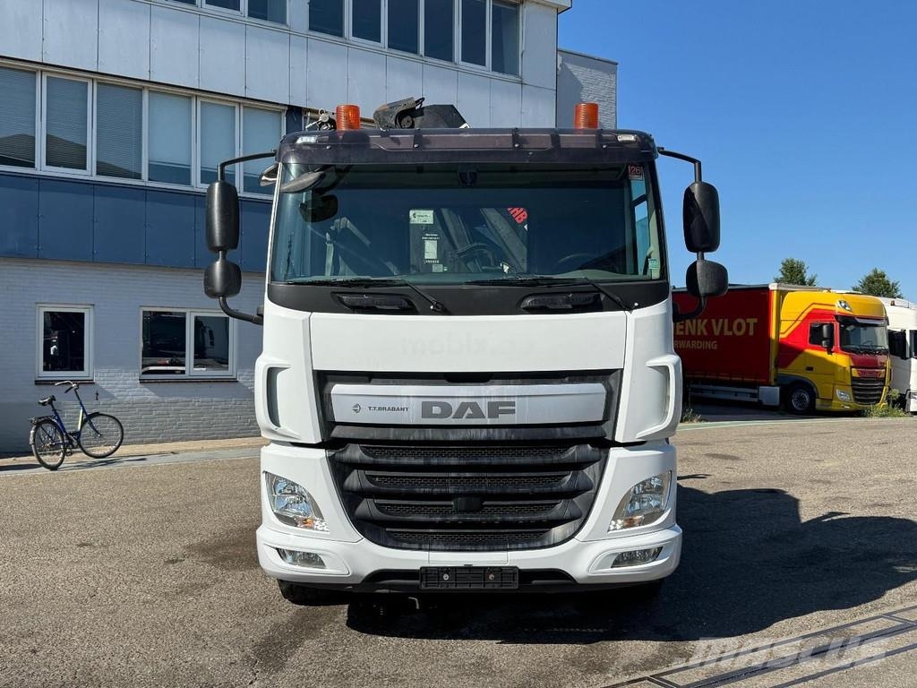 DAF CF 400 8X4 EURO 6 + HIAB X-HIDUO 256EP-4 + REMOTE Hákový nosič kontejnerů