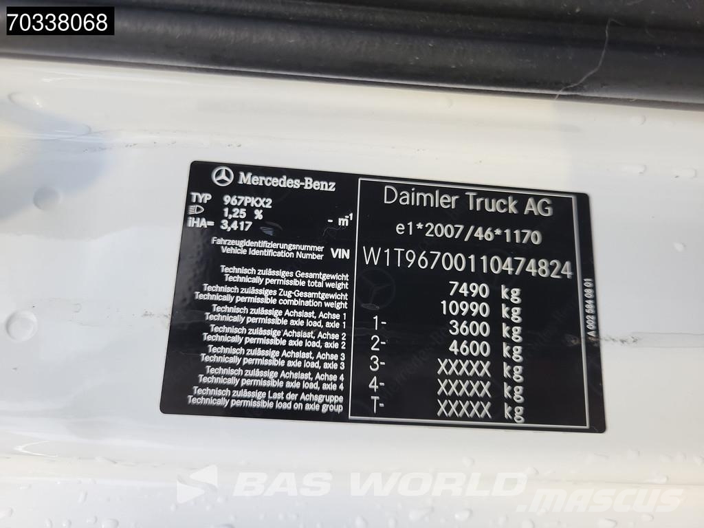 Mercedes-Benz Atego 816 4X2 AC Manual Euro 6 Furgons