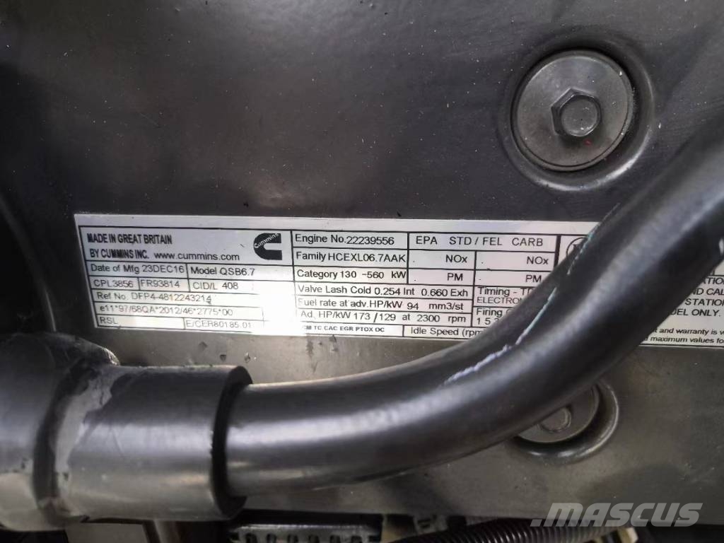 Cummins QSB 6.7CPL3856 construction machinery motor Motori za građevinarstvo