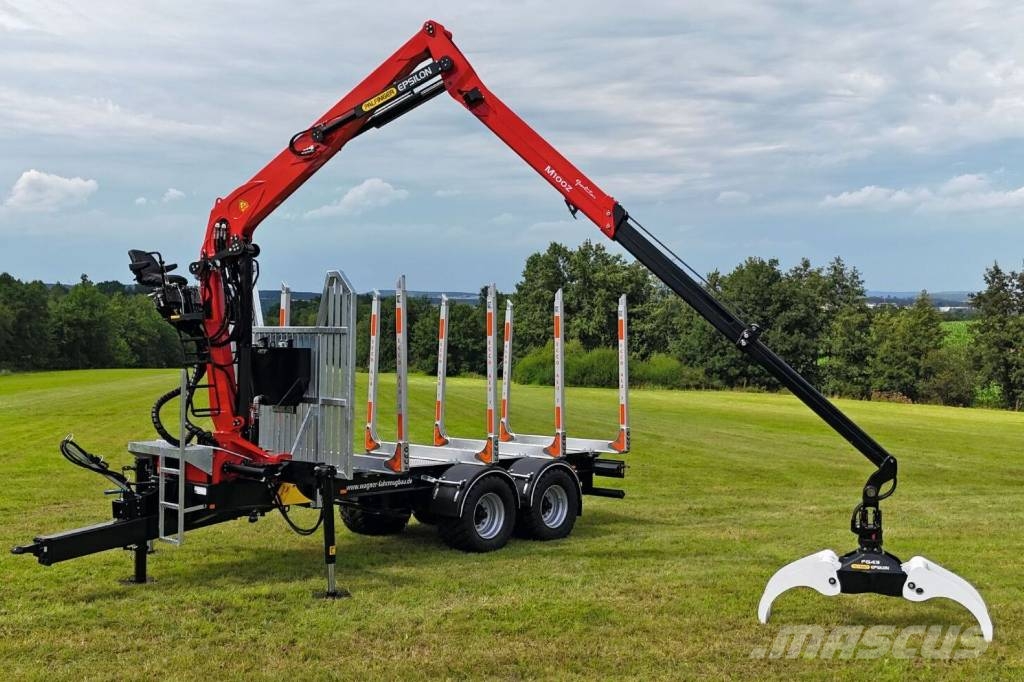  Reil & Eichinger WTR 21/M100Z82 - Kurzholzanhänger Feller bunchers
