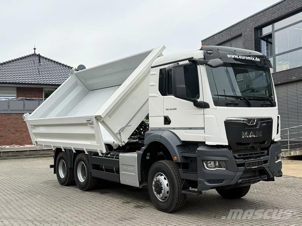 MAN TGS 33.440 MAN TGS 33.440 6x6 3-Seiten- Kipper Eur Tipper trucks