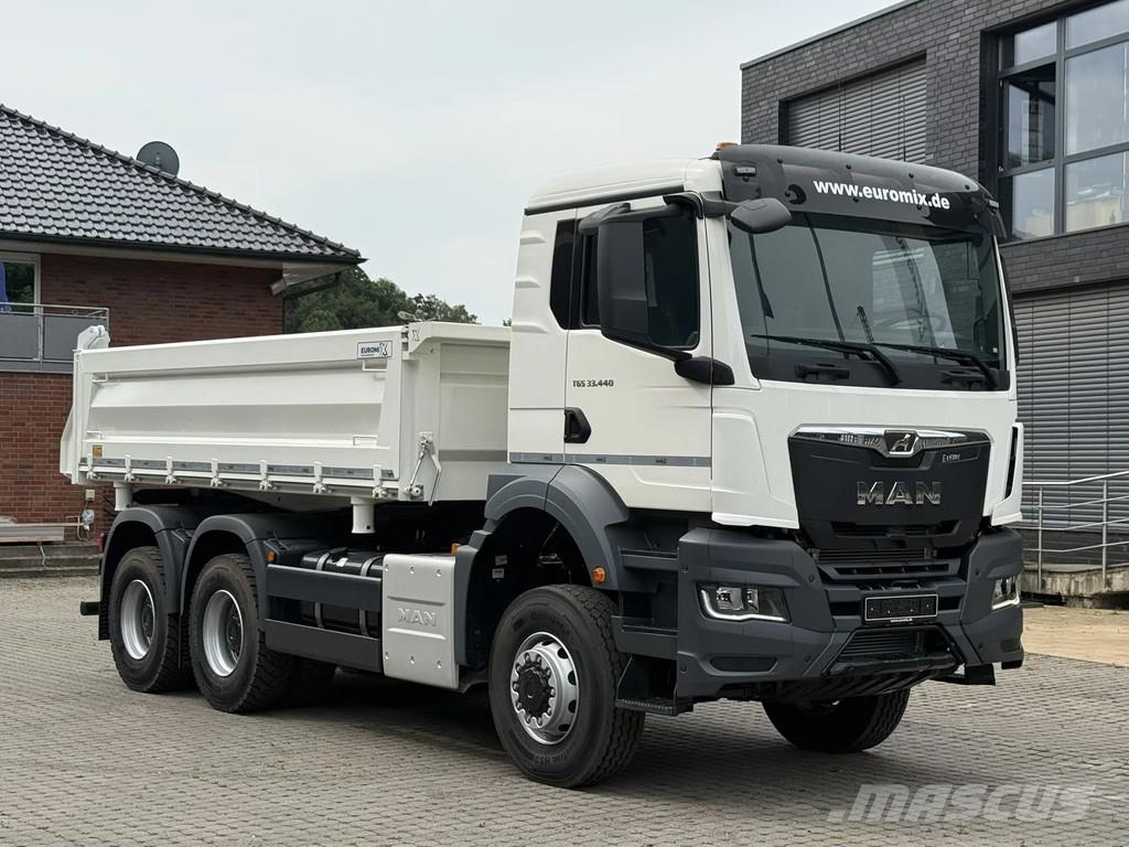 MAN TGS 33.440 MAN TGS 33.440 6x6 3-Seiten- Kipper Eur Tipper trucks