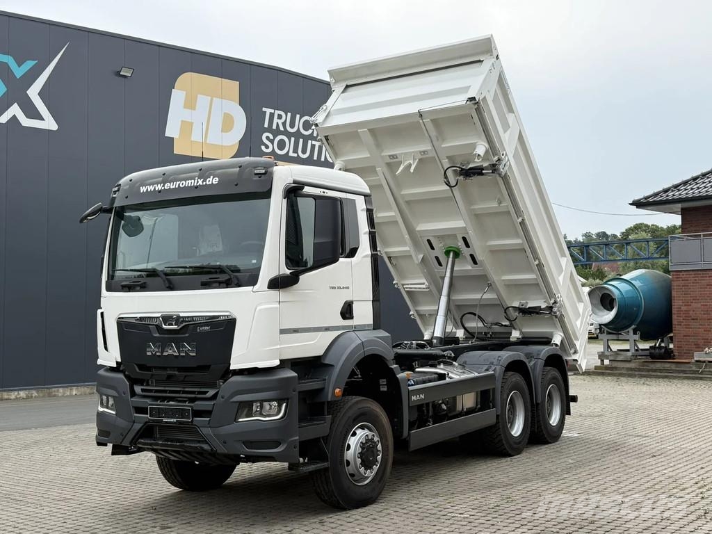 MAN TGS 33.440 MAN TGS 33.440 6x6 3-Seiten- Kipper Eur Tipper trucks