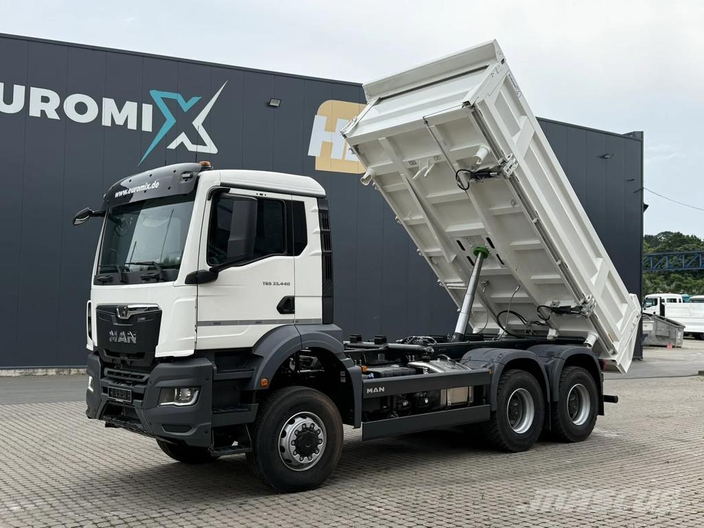 MAN TGS 33.440 MAN TGS 33.440 6x6 3-Seiten- Kipper Eur Tipper trucks