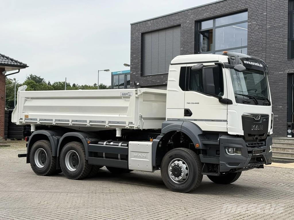 MAN TGS 33.440 MAN TGS 33.440 6x6 3-Seiten- Kipper Eur Tipper trucks