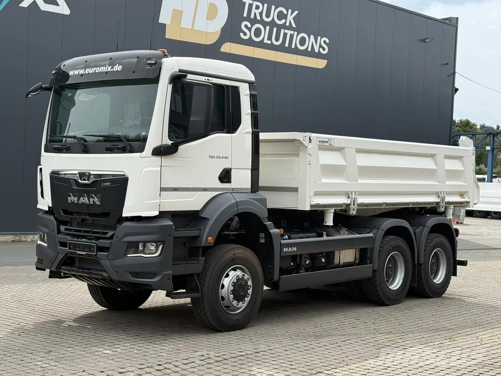 MAN TGS 33.440 MAN TGS 33.440 6x6 3-Seiten- Kipper Eur Tipper trucks