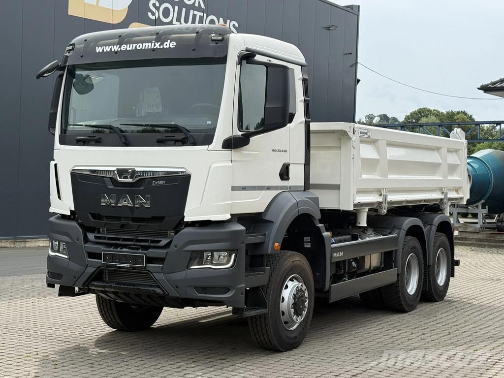 MAN TGS 33.440 MAN TGS 33.440 6x6 3-Seiten- Kipper Eur Tipper trucks
