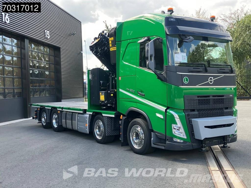 Volvo FH 500 8X2 COMING SOON! NEW Palfinger PK53002 SH-F Ciężarówki typu Platforma / Skrzynia