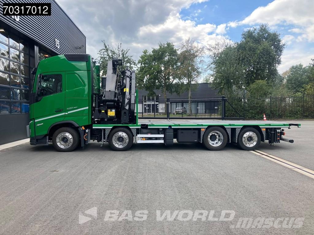 Volvo FH 500 8X2 COMING SOON! NEW Palfinger PK53002 SH-F Ciężarówki typu Platforma / Skrzynia