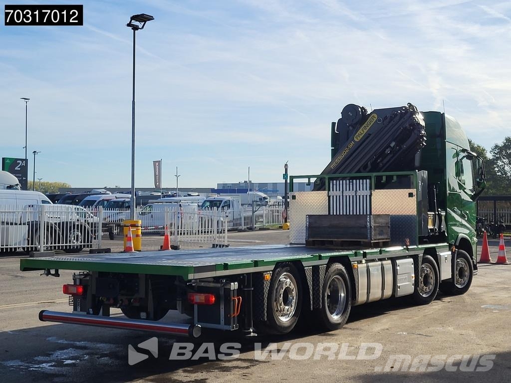 Volvo FH 500 8X2 NEW Palfinger PK53002 SH-F Crane 2.5t W Flatbed / Dropside trucks