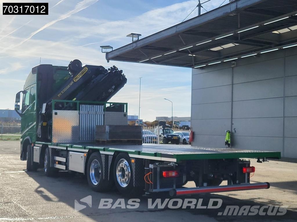 Volvo FH 500 8X2 NEW Palfinger PK53002 SH-F Crane 2.5t W Flatbed / Dropside trucks