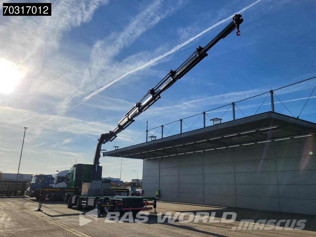 Volvo FH 500 8X2 NEW Palfinger PK53002 SH-F Crane 2.5t W Flatbed / Dropside trucks