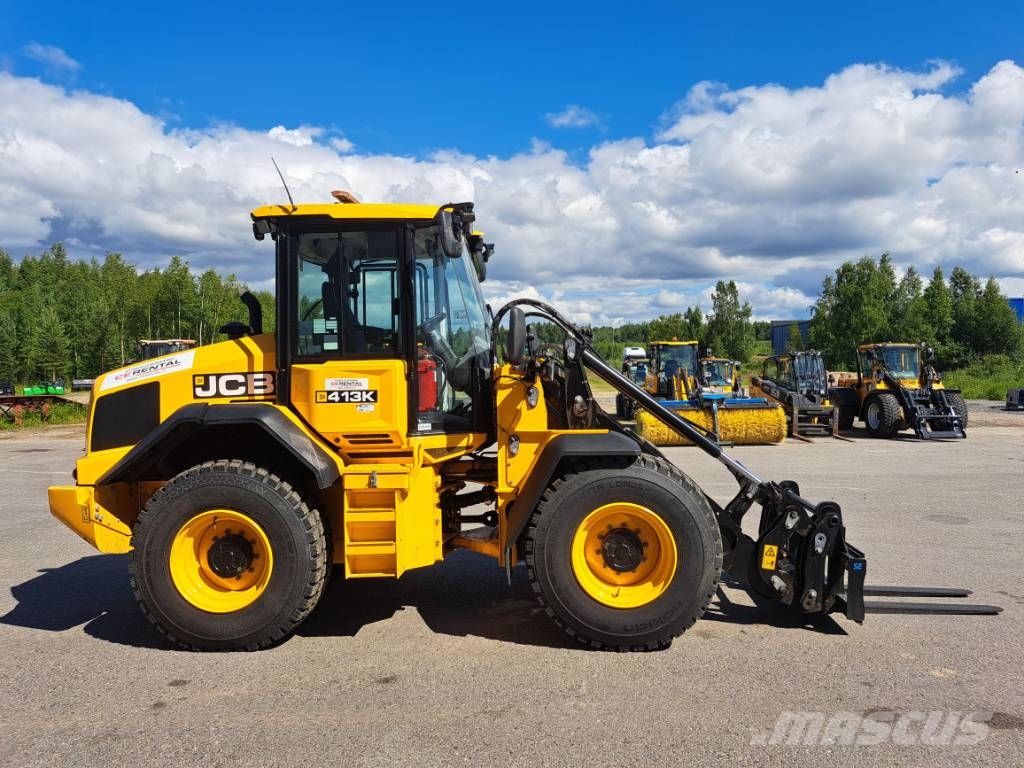 JCB 413 S Cargadoras sobre ruedas