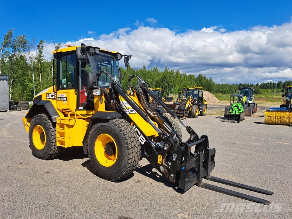 JCB 413 S Cargadoras sobre ruedas