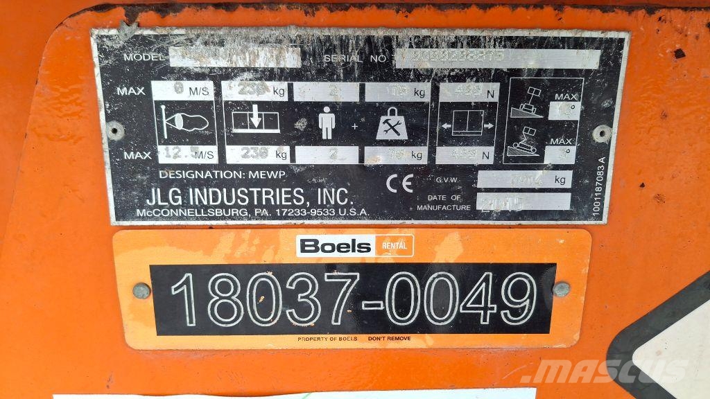 JLG M600JP Articulated boom lifts