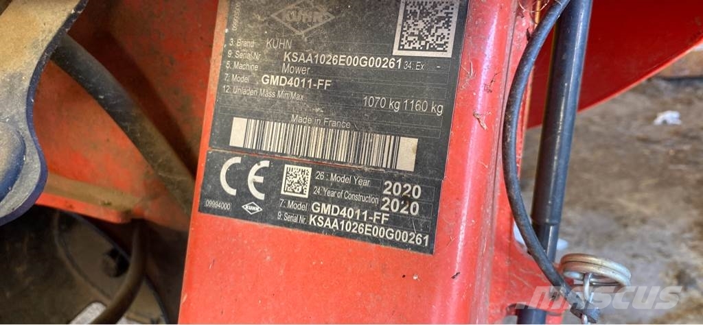 Kuhn GMD 4011 Niittokoneet