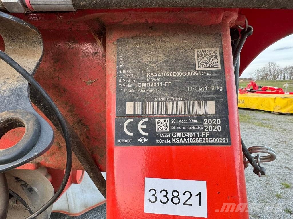 Kuhn GMD 4011 Niittokoneet