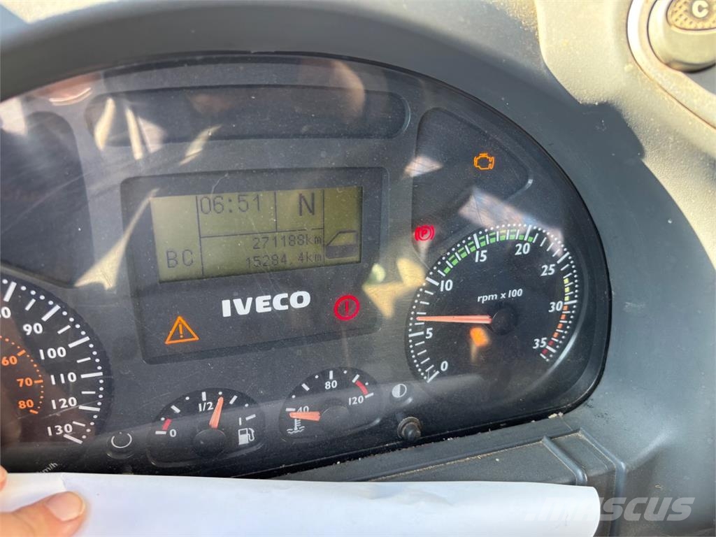 Iveco EUROCARGO 150E25 + HR FASSI 95A23 Camion con sponde ribaltabili