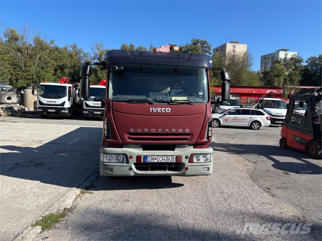 Iveco EUROCARGO 150E25 + HR FASSI 95A23 Camion con sponde ribaltabili