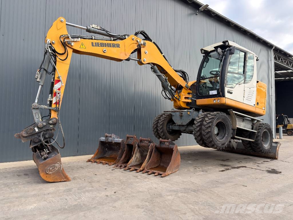 Liebherr A910 Compact | 5 BUCKETS Ekskavatori uz riteņiem
