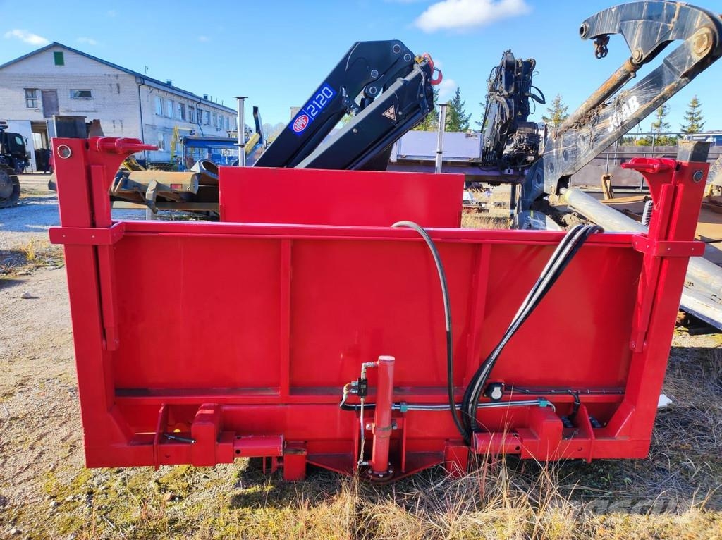 HMF 2120K-RC WITH PLATFORM ALMOST NEW Stykkgods kraner