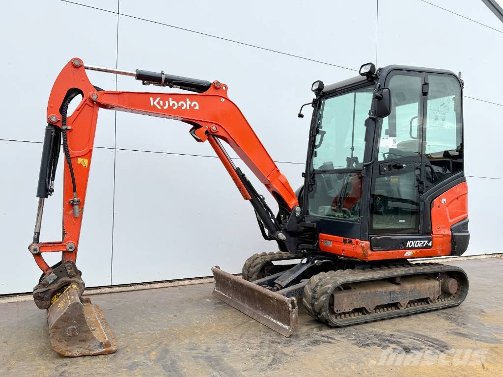 Kubota KX027-4 - Hammer Lines / Quick Coupler Εκσκαφάκι (διαβολάκι) < 7t